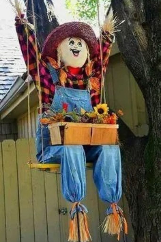 How To Diy Scarecrow Ideas For Fall Yard Mycozylive