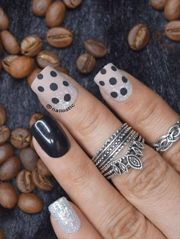 Chic Natural Short Square Nails Design For Summer Nails 2020