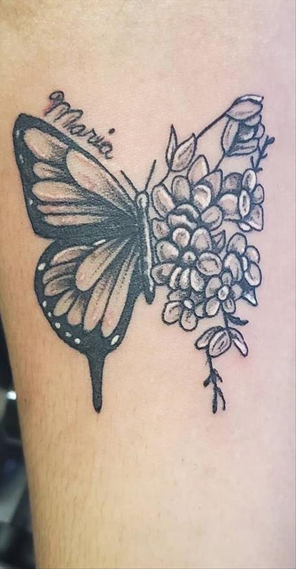 43 Unique styles of female butterfly tattoos - Mycozylive.com
