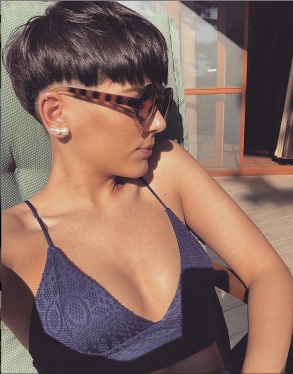 Chic short pixie hairstyle design