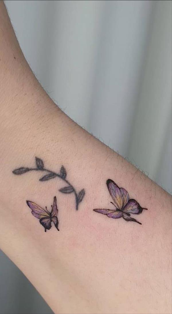 43 Unique styles of female butterfly tattoos - Mycozylive.com