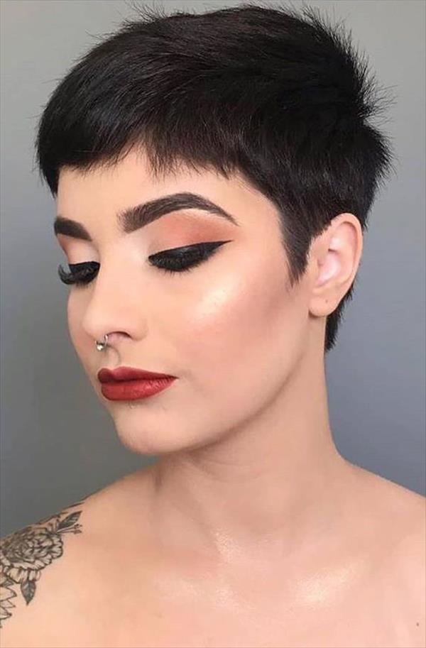 52 Trendy short pixie haircuts design ideas to try this Summer 2020 ...