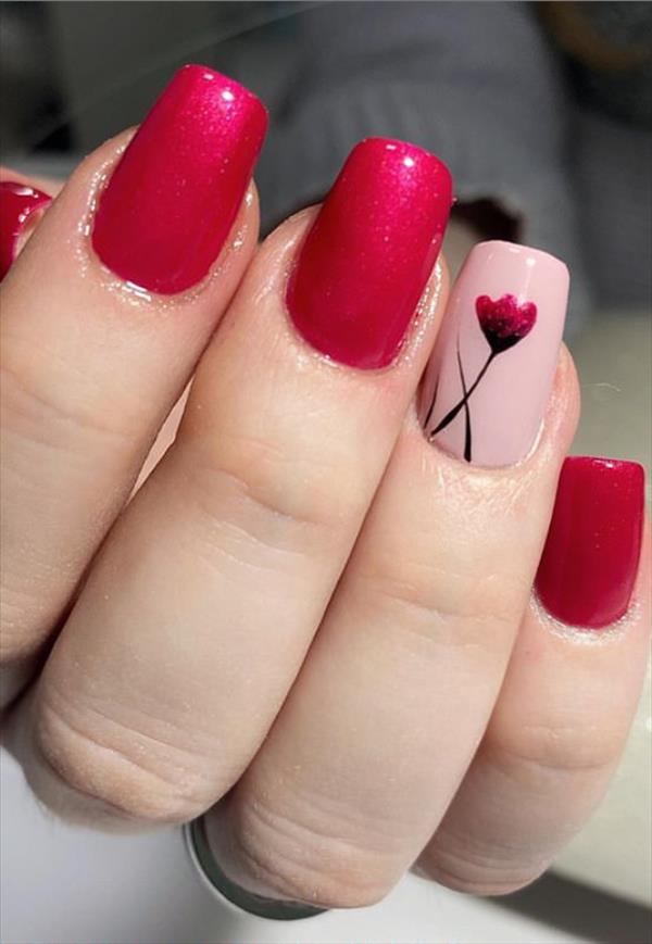 Chic Matte Short Square Nails For Summer, elegant and show