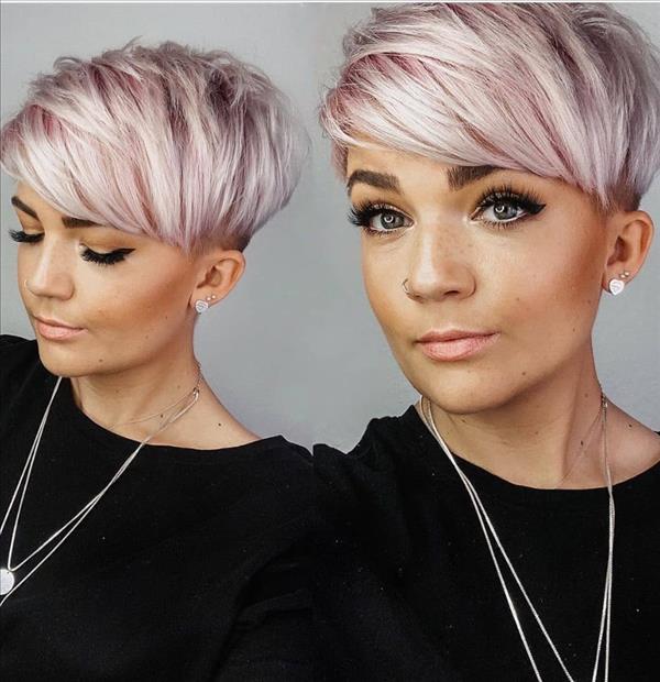 Try these trendy short hairstyle design, Meet a better self - Mycozylive.com