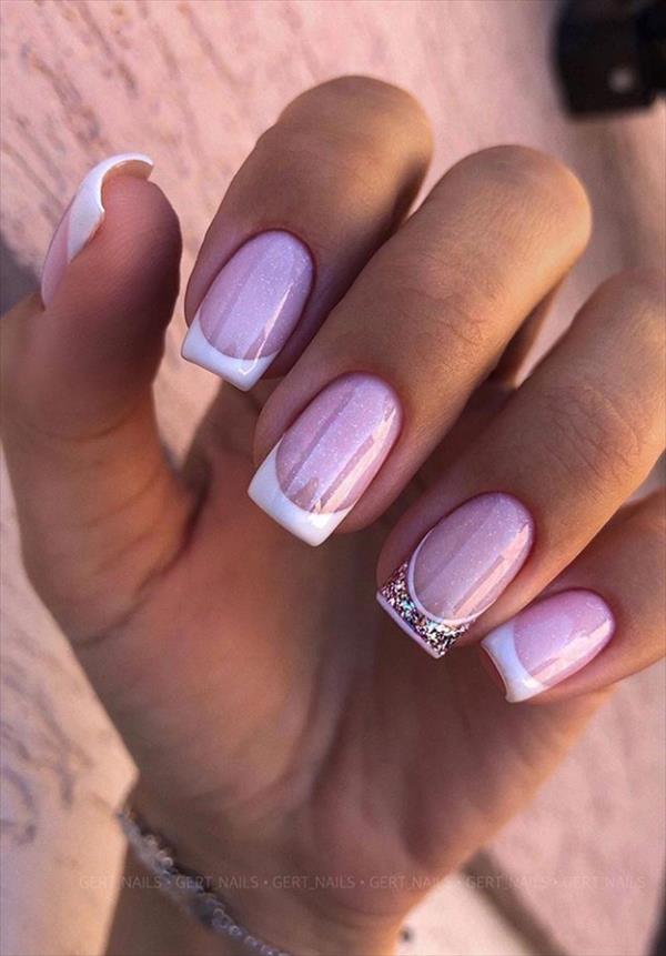 30 Trendy Summer short square nails design ideas that brings good luck ...