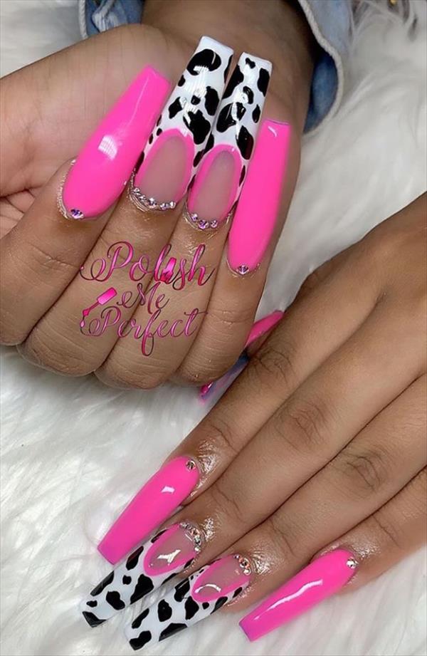 2020 Trendy gel coffin nails design this Summer, elegant and beautiful - Mycozylive.com