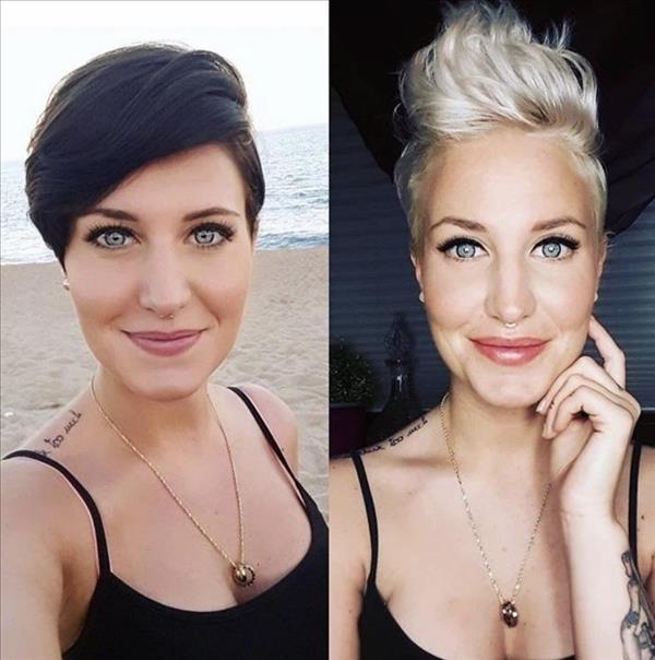 Try these trendy short hairstyle design, Meet a better self ...