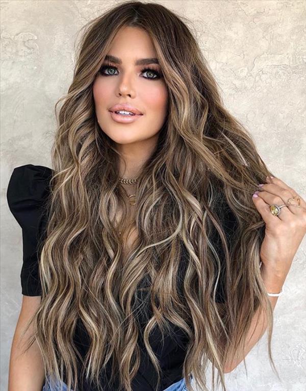 highlight hair color ideas for brunettes