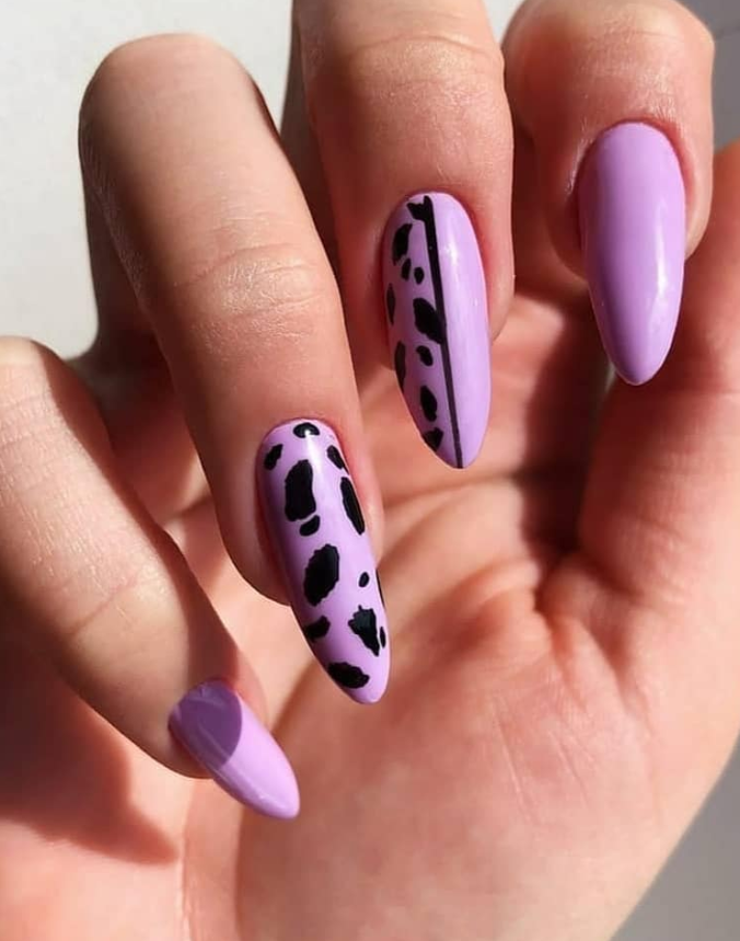 Trendy short almond nails design for creative summer nails 2020 - Cozy