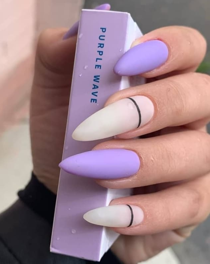 Trendy short almond nails design for creative summer nails 2020 - Cozy