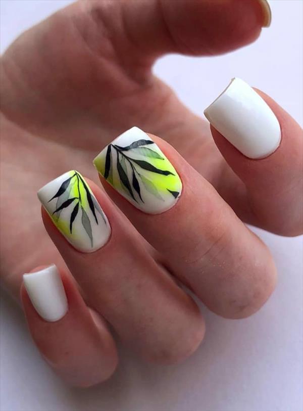 2020 trendy nails polish color ideas for short square nails - Cozy ...
