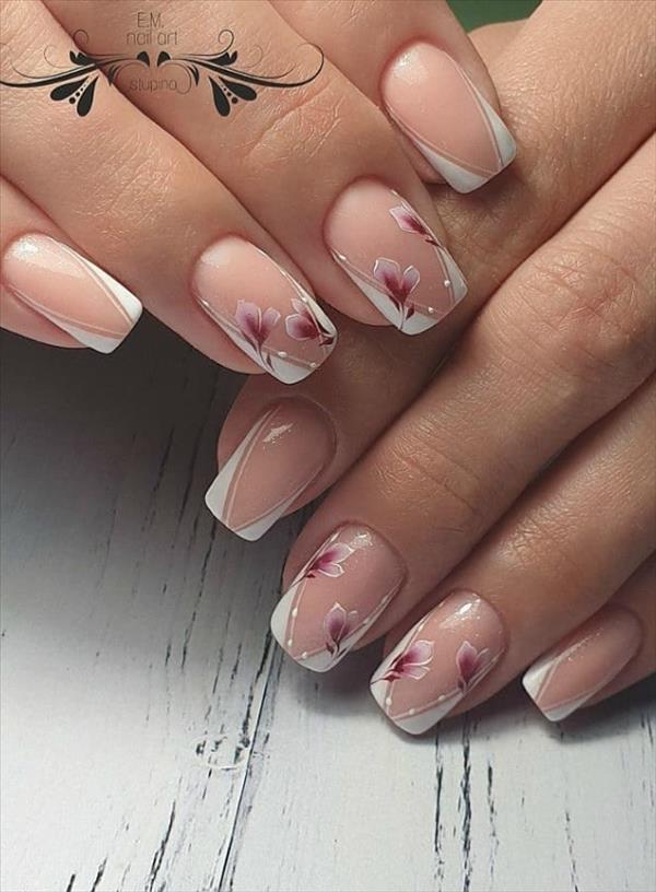 2020 trendy nails polish color ideas for short square nails - Cozy