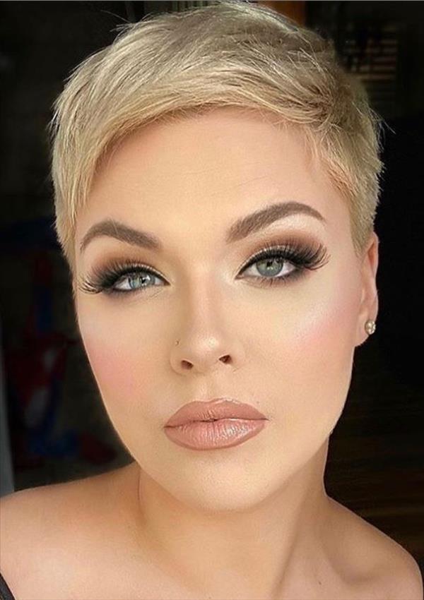 30 Trendy woman super short haircut ideas in 2020 - Mycozylive.com