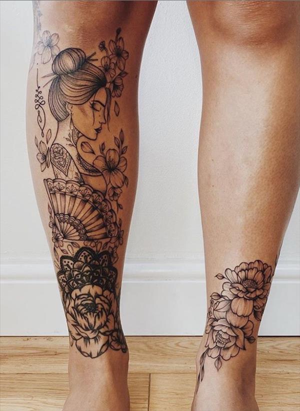 50 Fabulous flower tattoo design in right tattoo placement ideas for ...