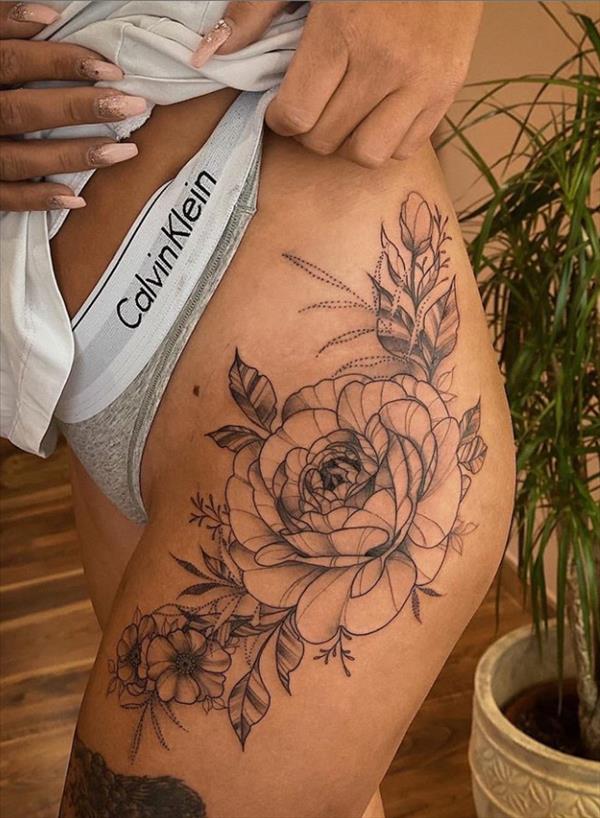 50 Fabulous flower tattoo design in right tattoo placement ideas for