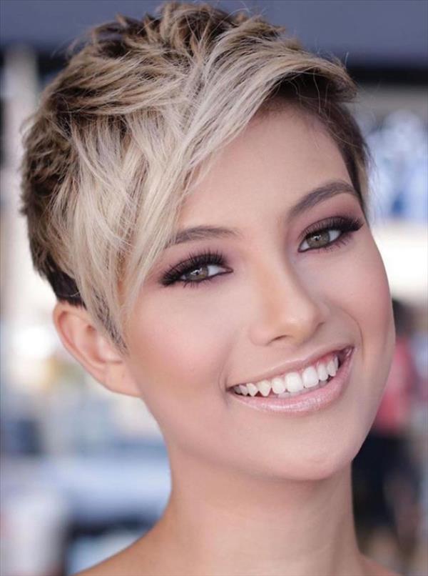 Several popular woman's short haircut and hairstyles ideas, shorter is ...