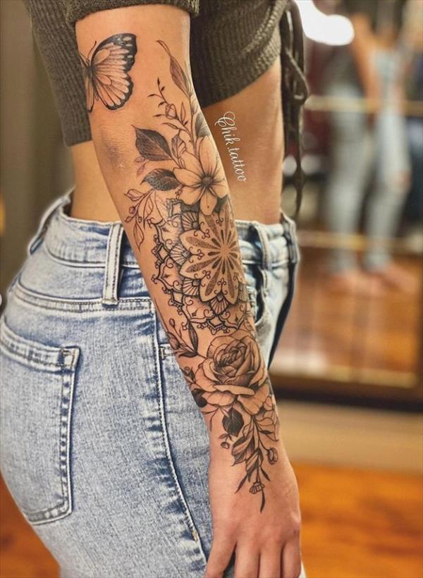 Do you know these cute female tattoo pattern & tattoo placement?