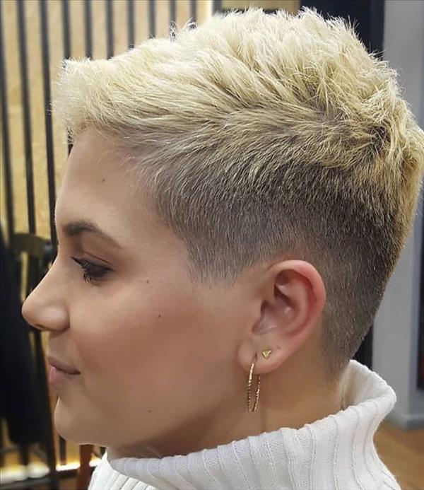 Several popular woman's short haircut and hairstyles ideas, shorter is ...
