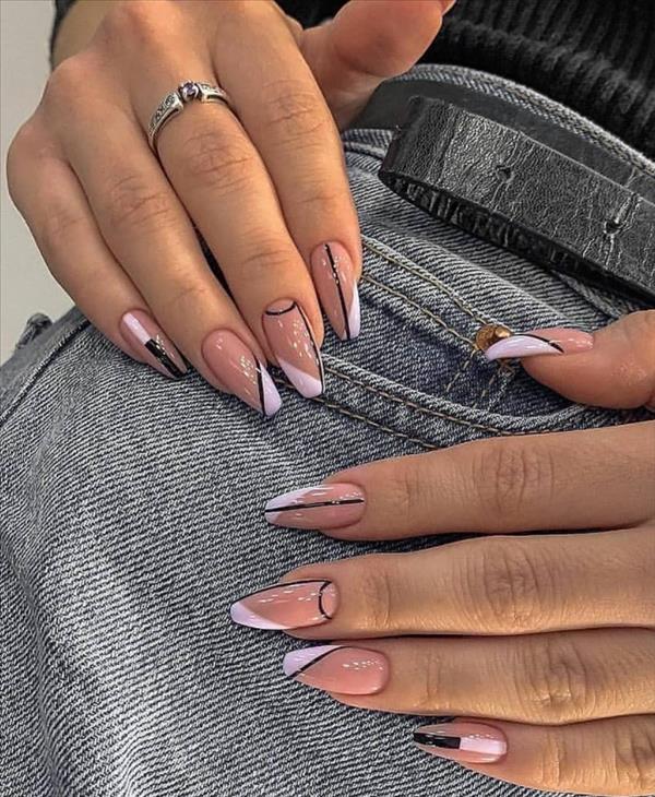 40+ Natural short almond nails design ideas to inspire your spring ...