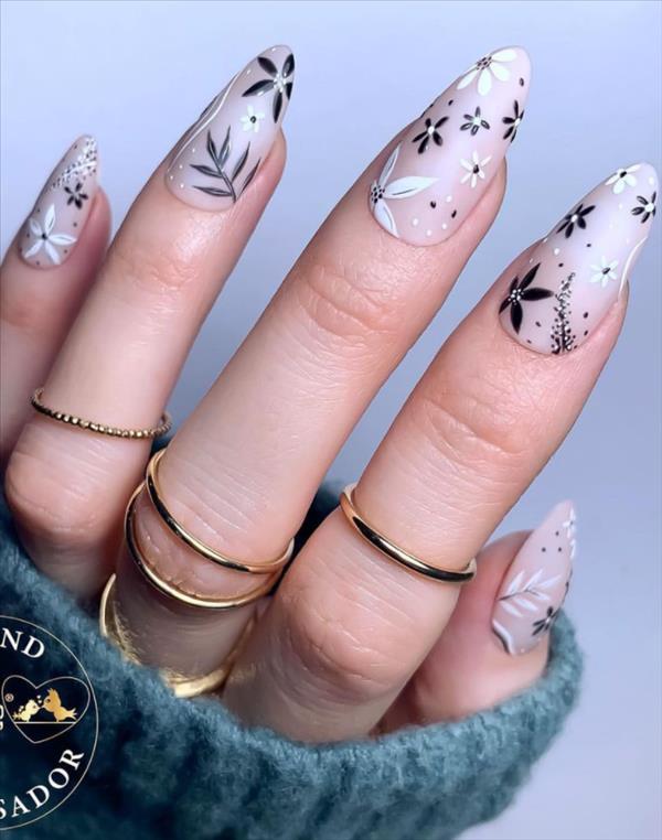 40+ Natural short almond nails design ideas to inspire your spring