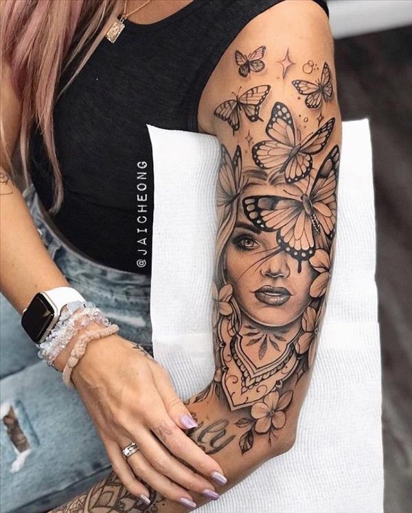 Do You Know These Cute Female Tattoo Pattern And Tattoo Placement