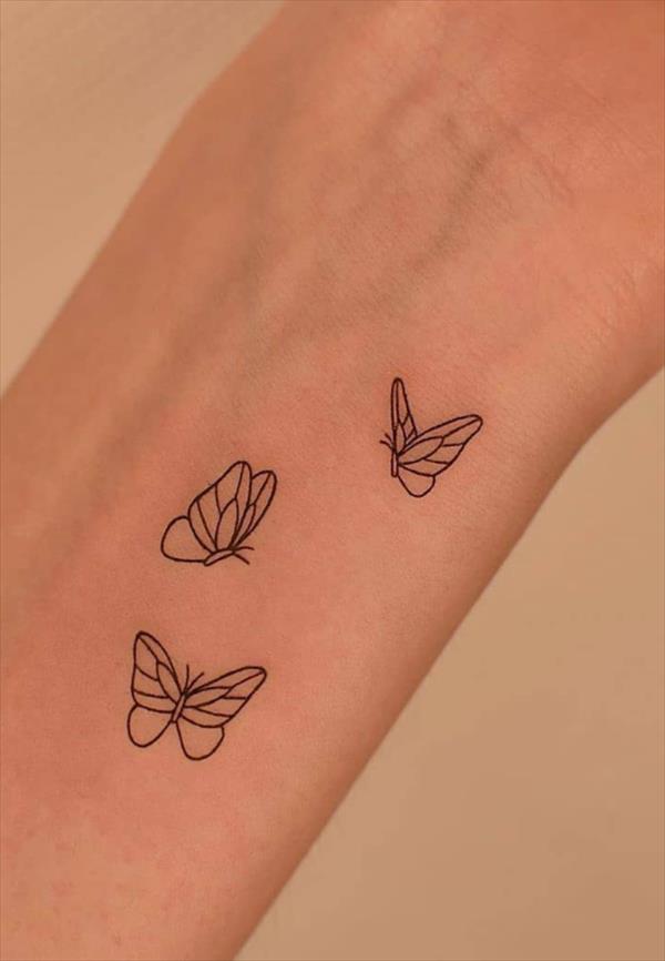 Tattoo design |Wonderful Butterfly tattoo design-A symbol of happiness