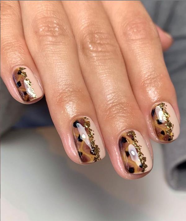 46 Chic Leopard print nails design to be hot 2021! - Cozy living to a