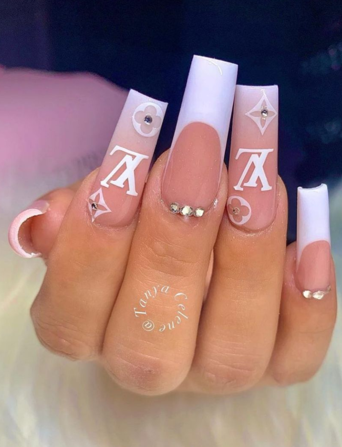 42 Elegant French tip nails for Ballerina acrylic nails 2021! Cozy