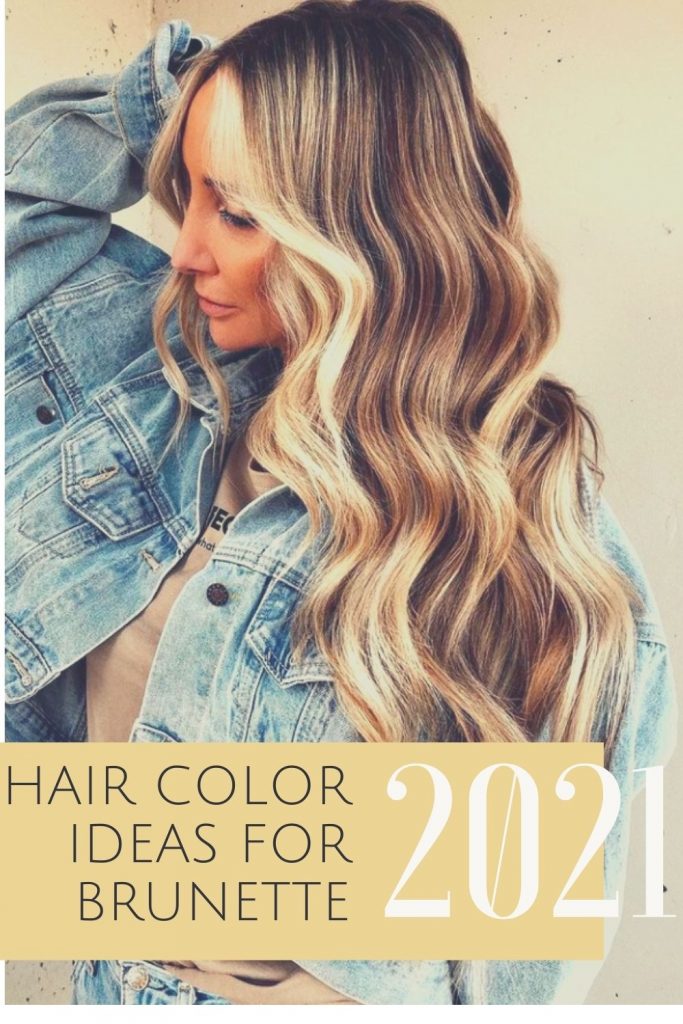 Summer hair color for brunette to get inspired for any hair length!