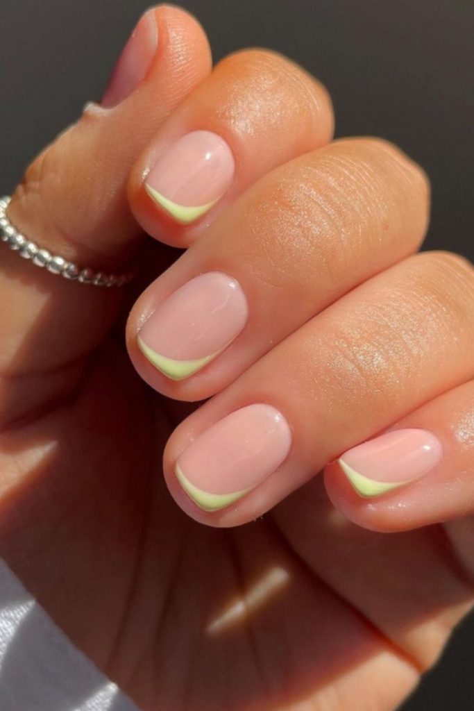 Natural short square nails designs 2021 You'll love in Summer!