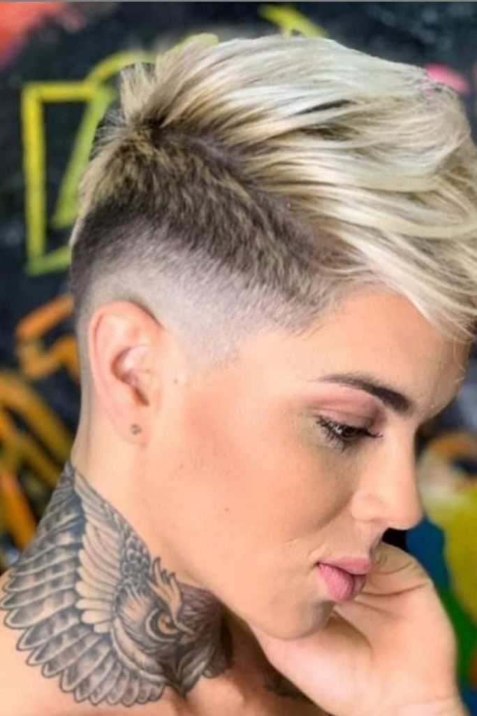 Best Undercut pixie haircuts for cool women