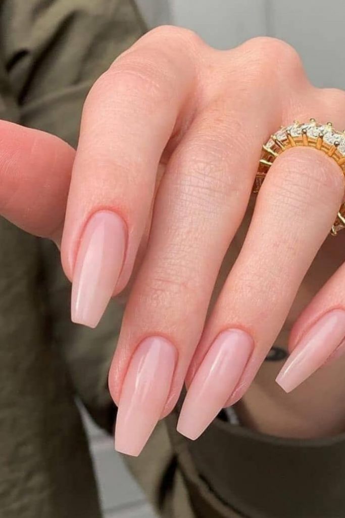 Best acrylic pink coffin nails design ideas to try 2021!