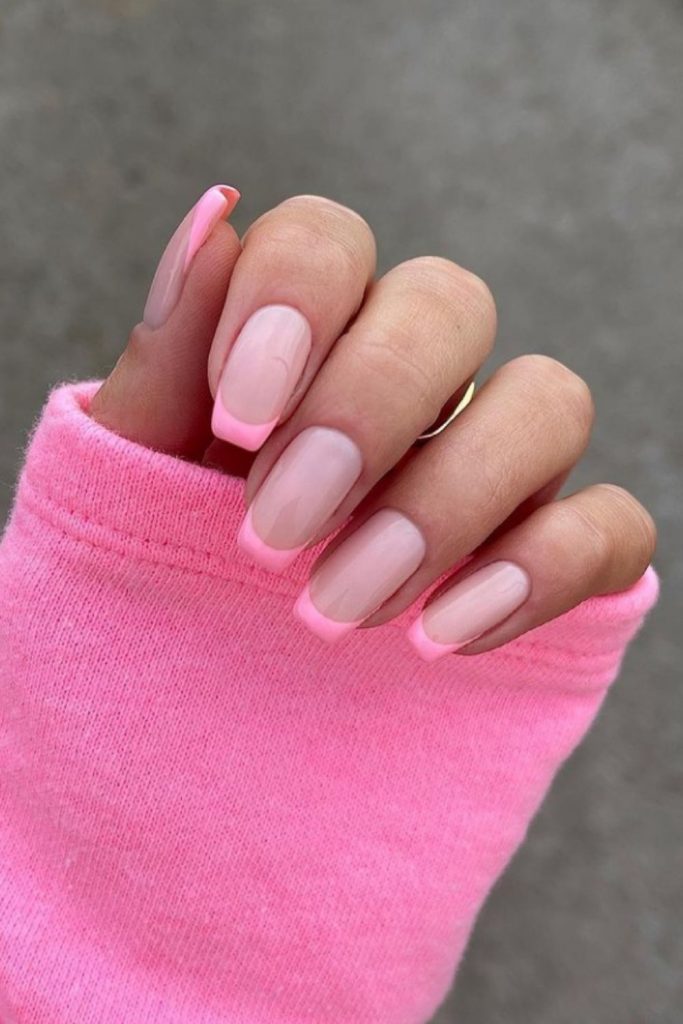 Natural short square nails designs 2021 You'll love in Summer!