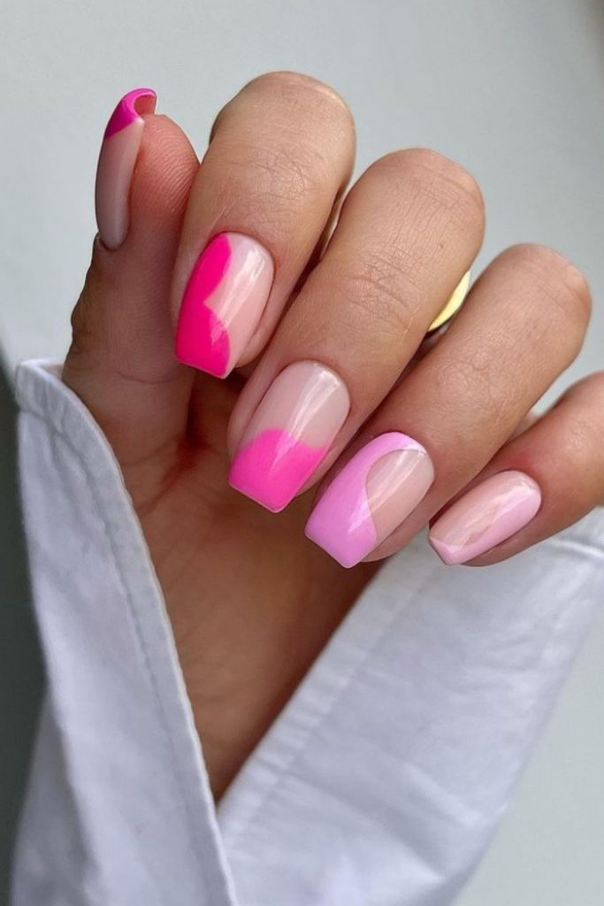Natural short square nails designs 2021 You'll love in Summer!