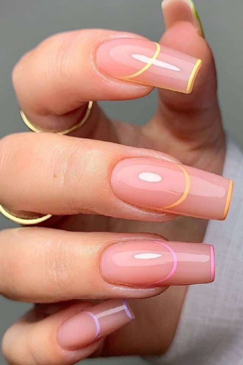 50 Best Acrylic Pink Coffin Nails Design Ideas To Try 2021 2462