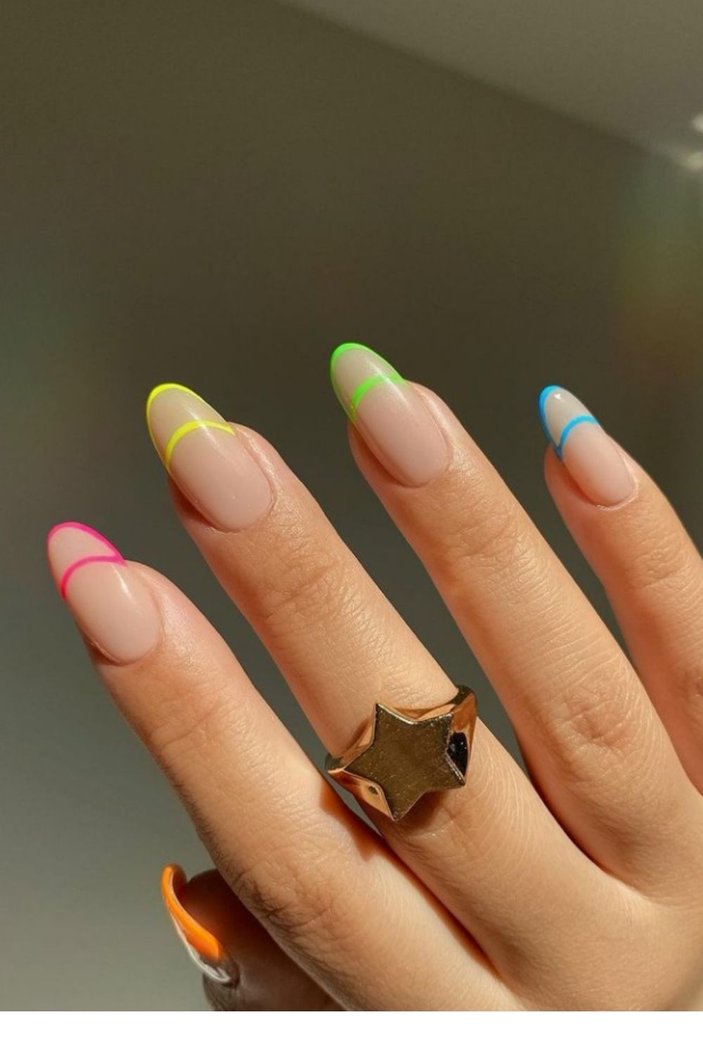 35 Cute Summer Pastel Nails With Almond shaped nails 2021!