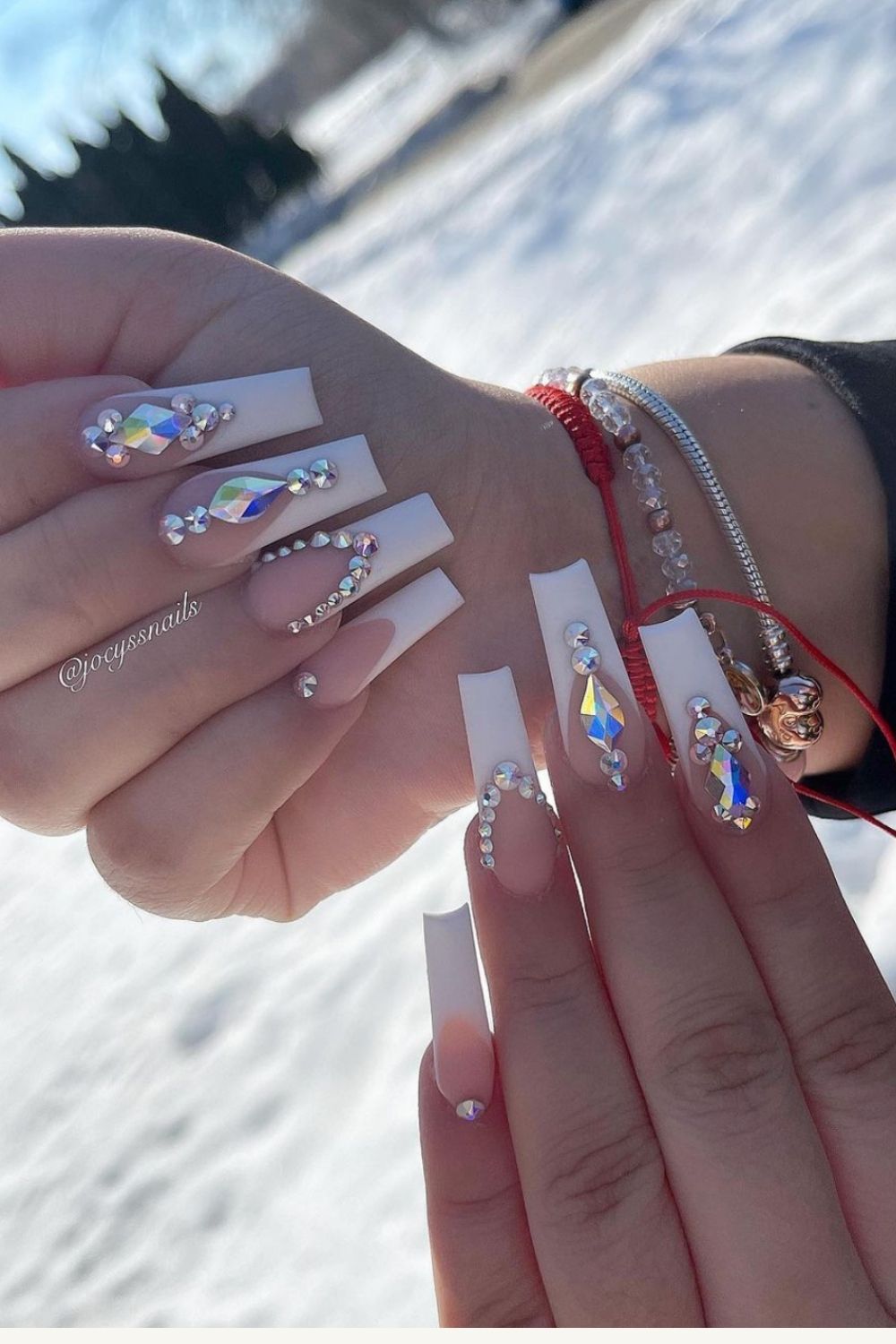 Acrylic Glitter coffin nails designs for Summer 2021!