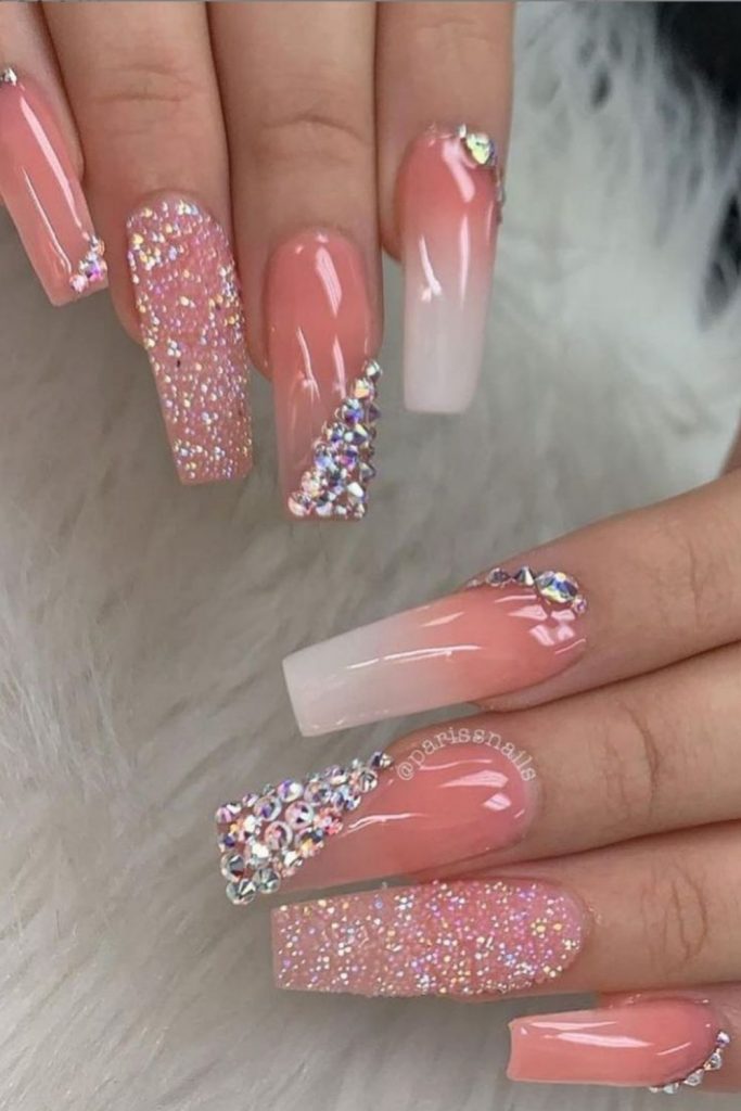 39 Best gel coffin nails design 2021 for Summer nails  to try!