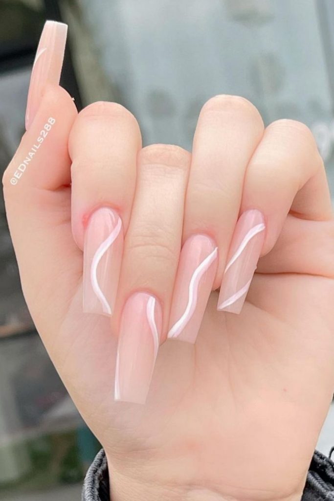 39 Best gel coffin nails design 2021 for Summer nails  to try!