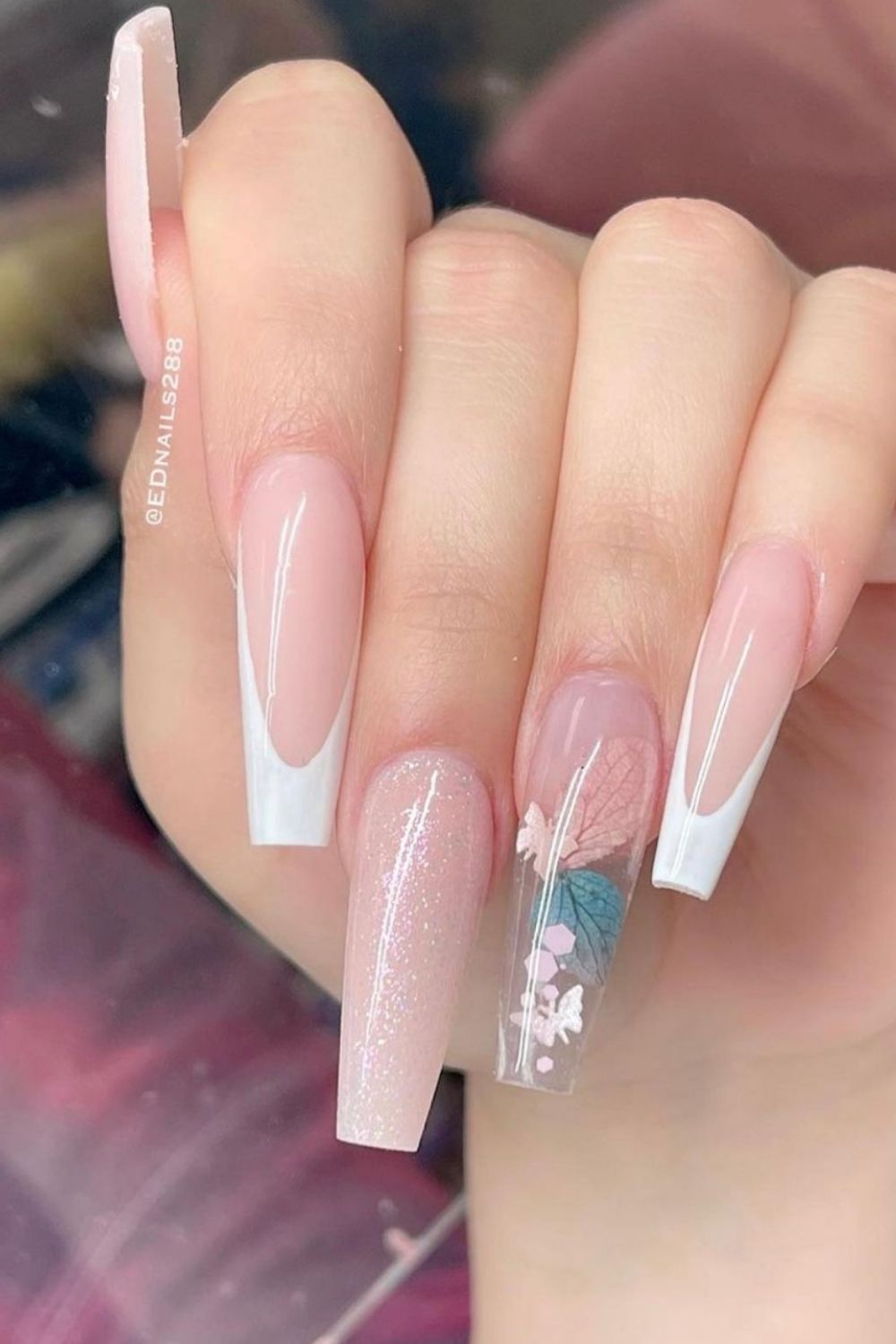 39 Best gel coffin nails design 2021 for Summer nails  to try!