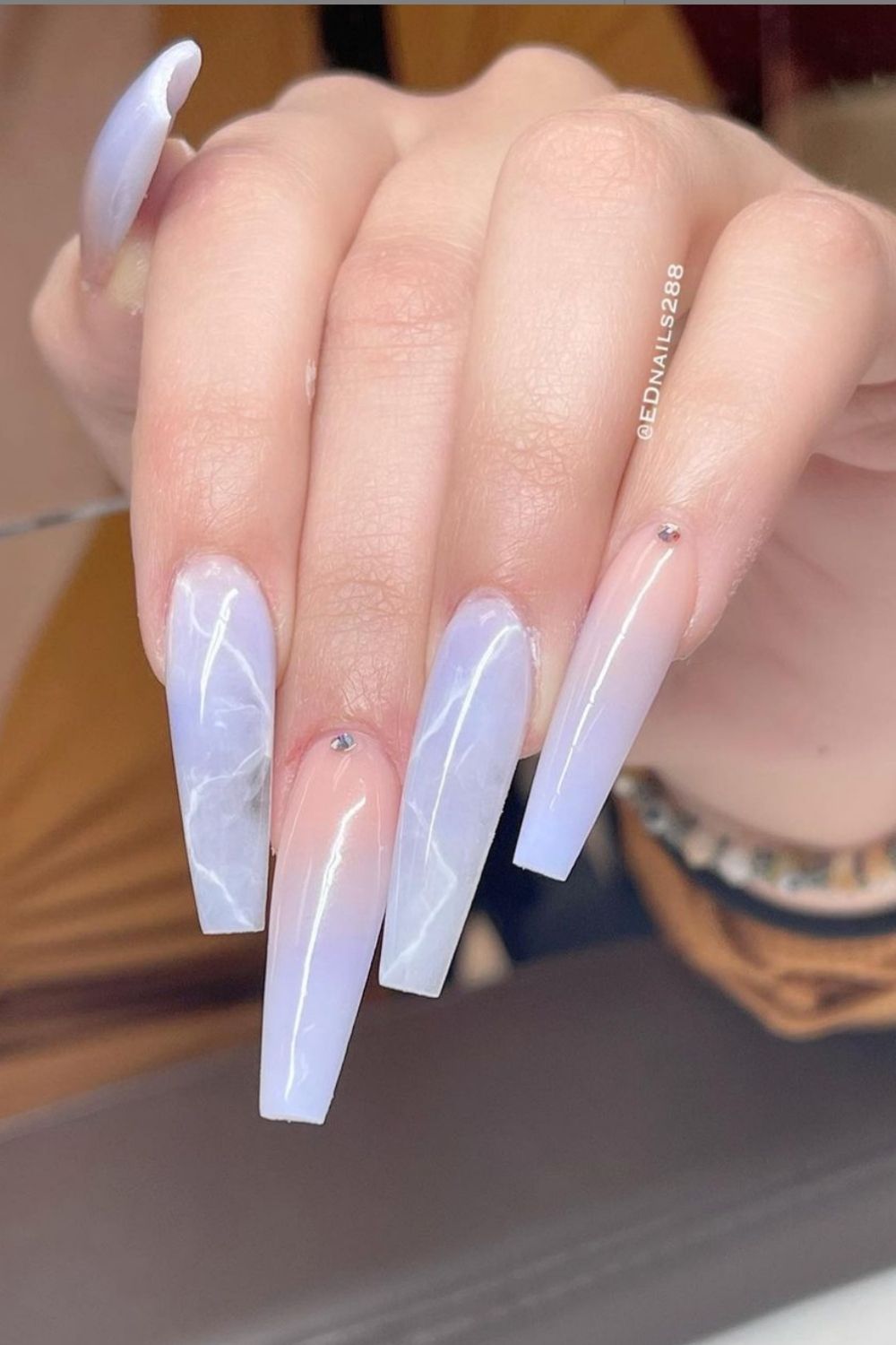 39 Best gel coffin nails design 2021 for Summer nails  to try!