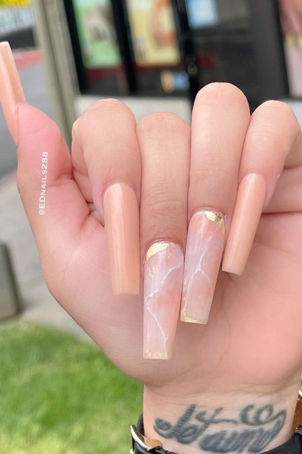 39 Best gel coffin nails design 2021 for Summer nails  to try!