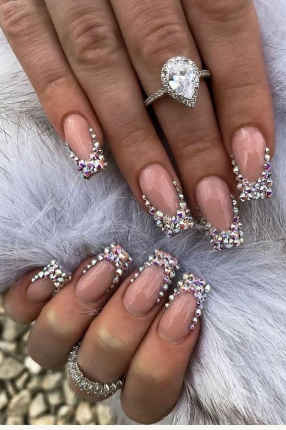 Acrylic Glitter coffin nails designs for Summer 2021!