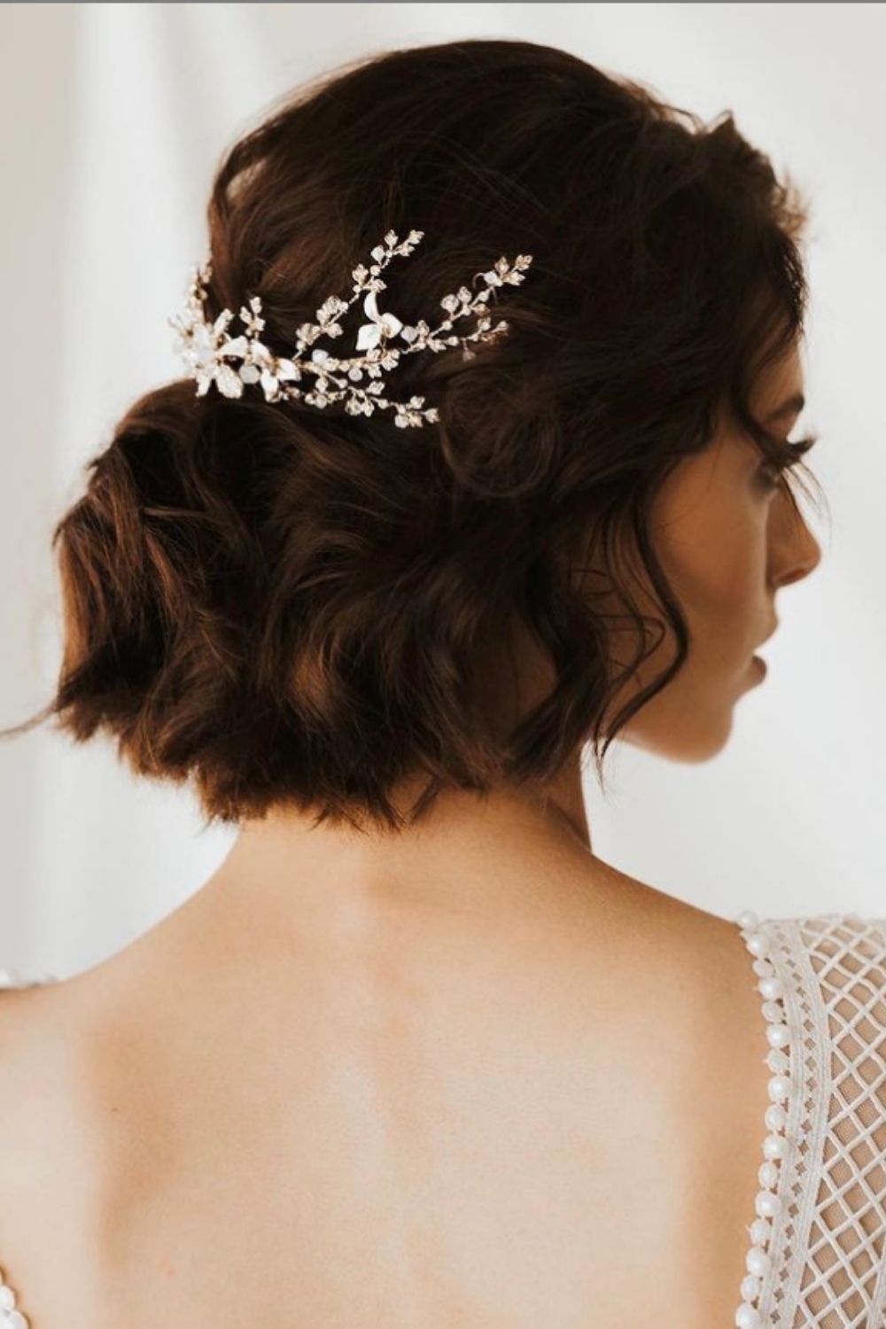 How to styles the wedding hairstyles for short hair