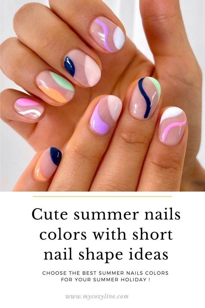 65 Hottest Summer nails colors 2021 trends to get inspired !