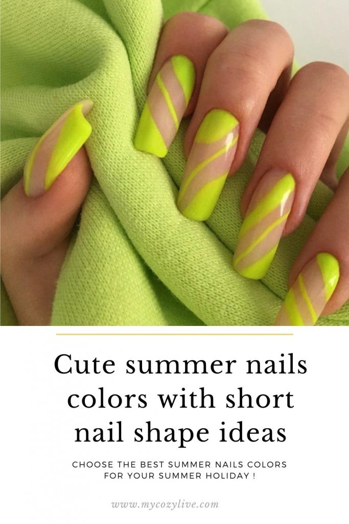 65 Hottest Summer nails colors 2021 trends to get inspired !