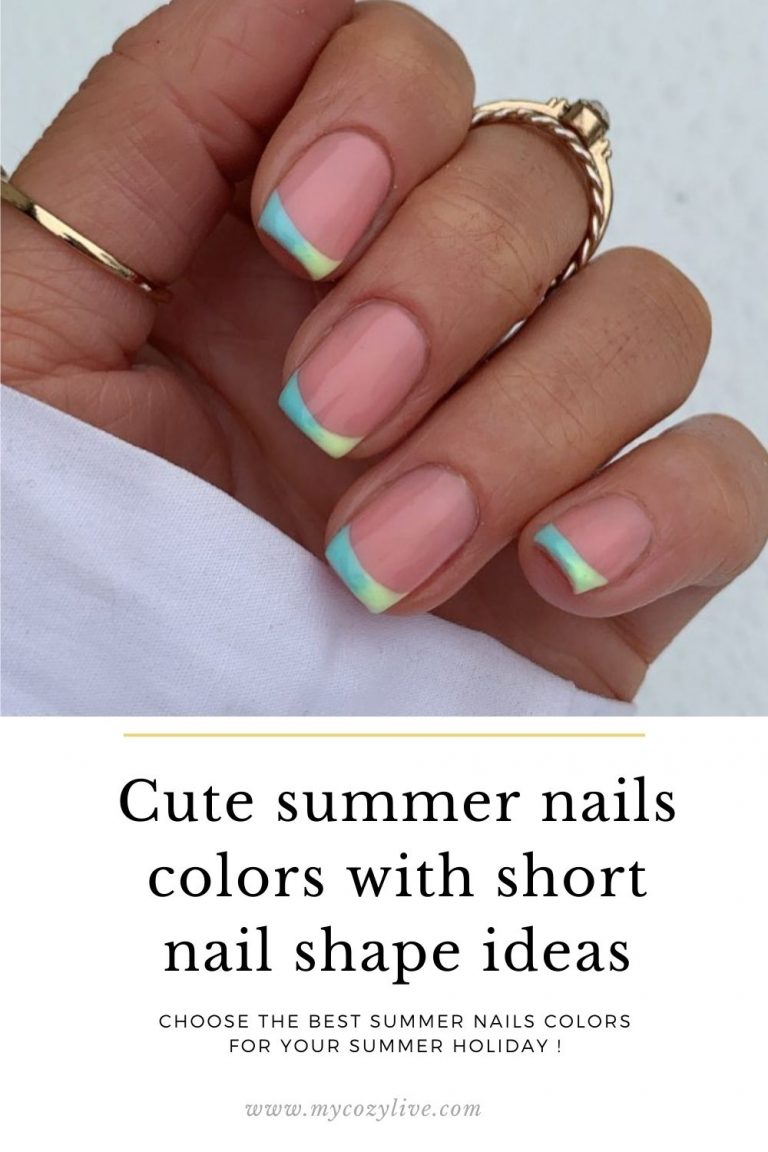 65 Hottest Summer nails colors 2021 trends to get inspired ! - Page 6