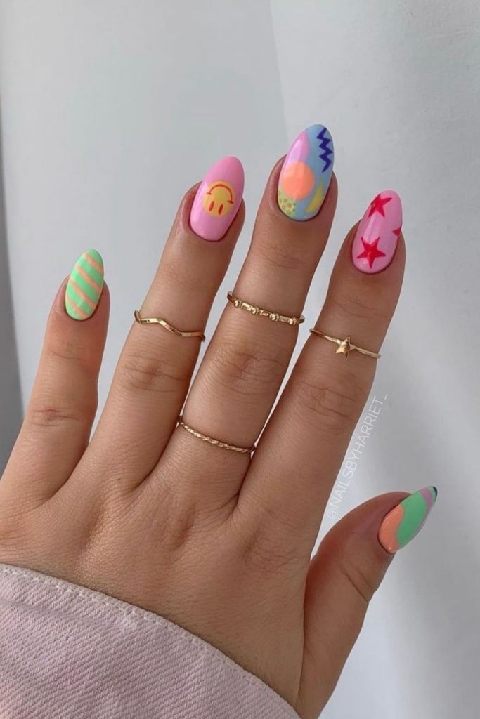 65 Hottest Summer nails colors 2021 trends to get inspired !