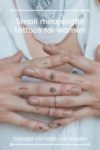 Small meaningful tattoos for women | The coolest tattoo of the year