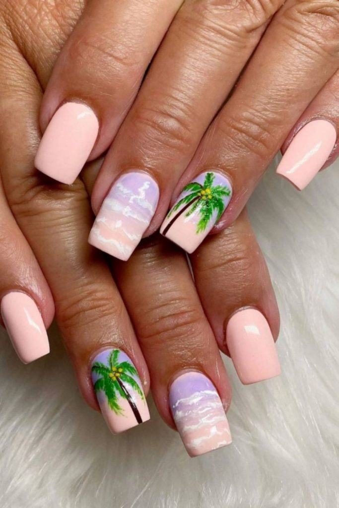 Beach Nail Designs 40 Pretty Nail Ideas For Vacation! Page 2 of 5